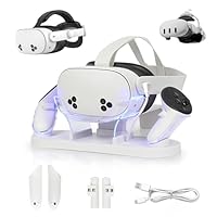 Amazon | YipuVR Meta Quest 3/3S用充電ドック、Quest 3/3S用LED